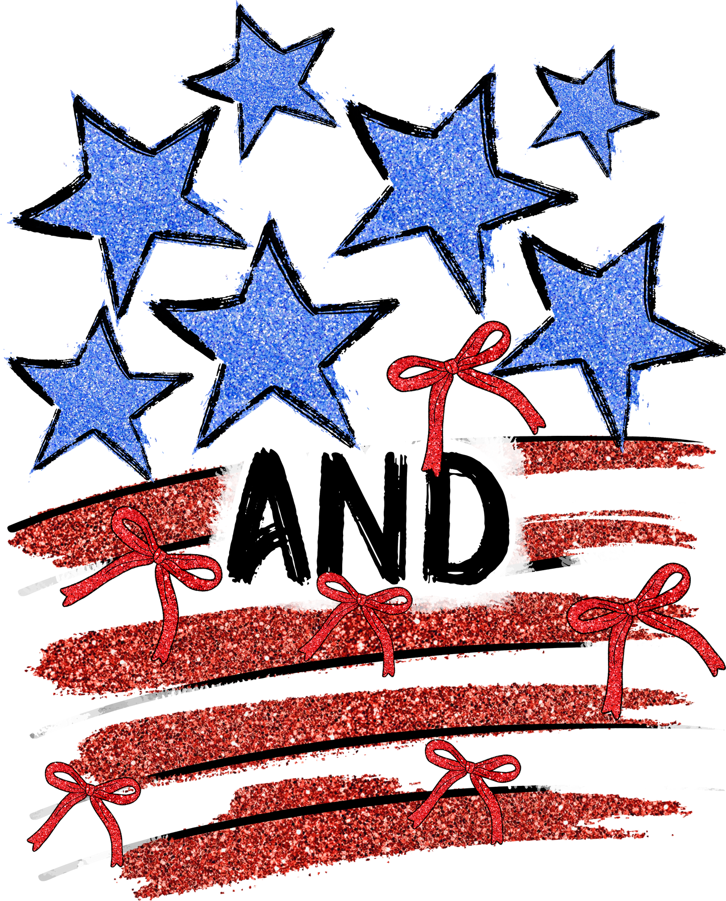 STARS & STRIPES- DTF TRANSFER
