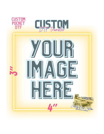 Custom DTF Transfers by Size