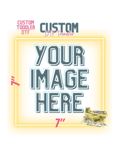 Custom DTF Transfers by Size