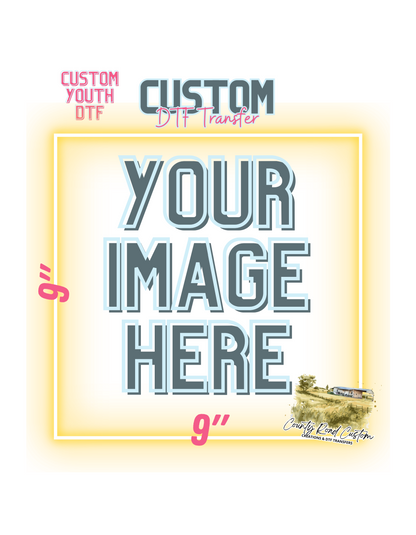 Custom DTF Transfers by Size