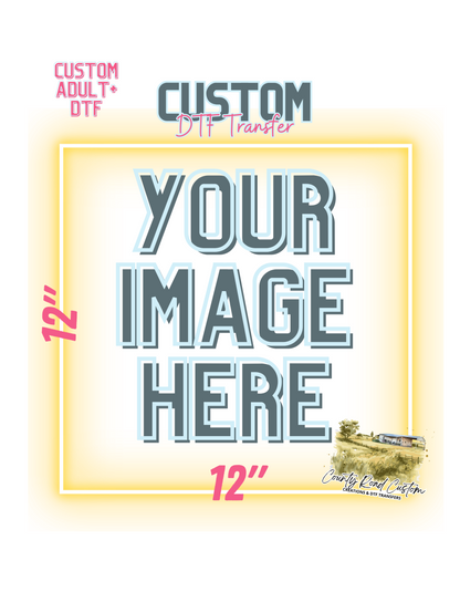 Custom DTF Transfers by Size