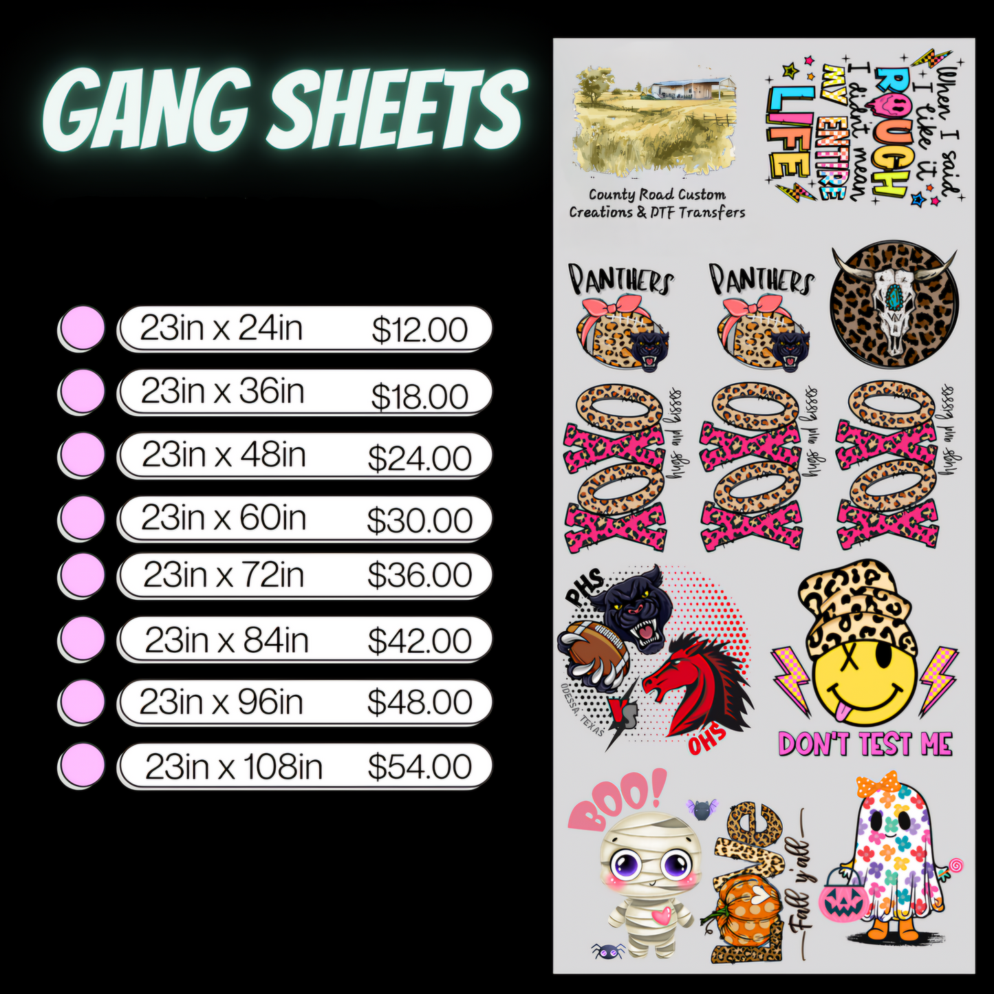 Gang Sheet Upload